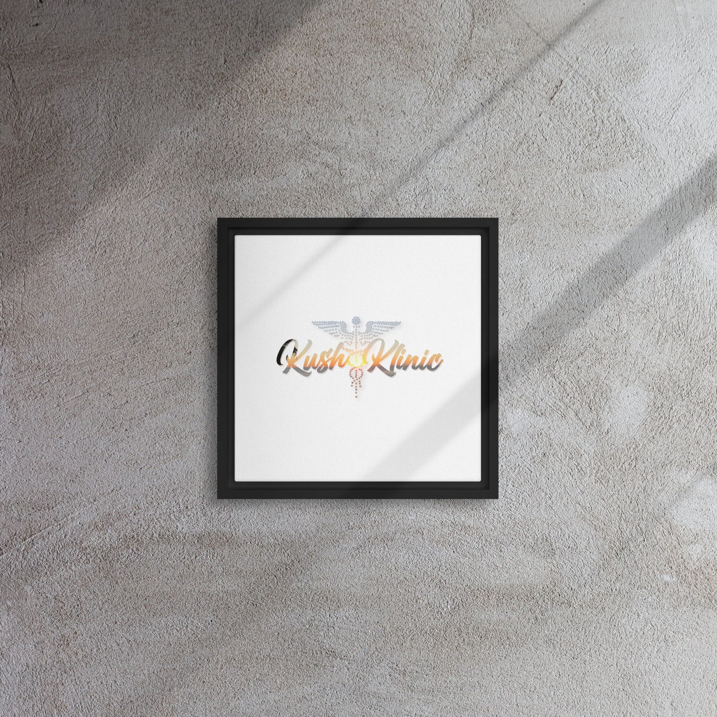 Kush Klinic Framed canvas