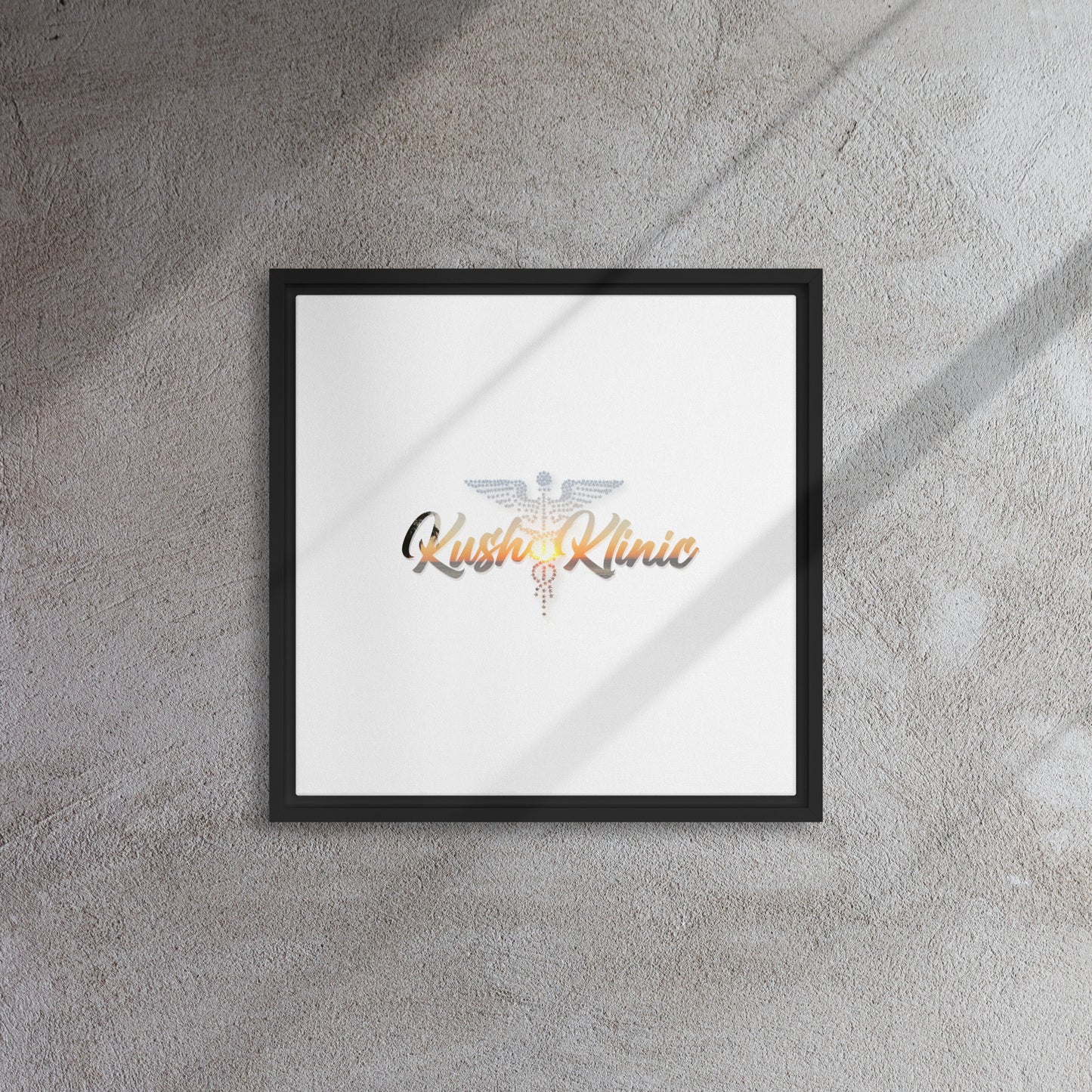 Kush Klinic Framed canvas