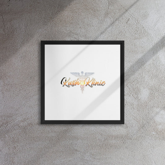 Kush Klinic Framed canvas
